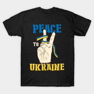 Peace to Ukraine T-Shirt